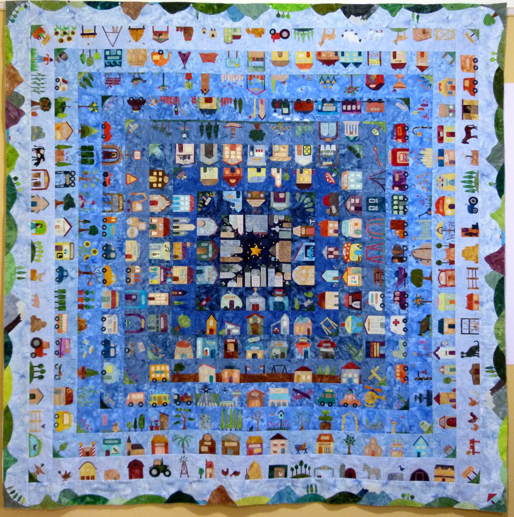 A Block a Day: 365 Patchwork Squares: One for Each Day of the Year [Book]